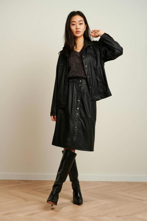 Jane Lushka Leather Skirt Viki GLL52116020K