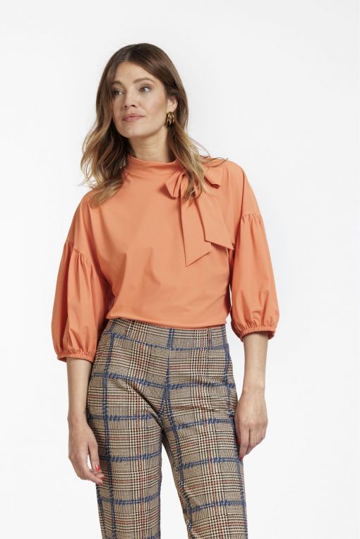 Studio Anneloes July Small Bow Blouse 07728