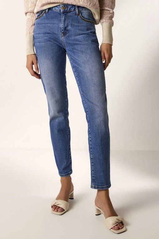 Summum 4s2347-5124 Slim Fit Jeans Comfi Denim