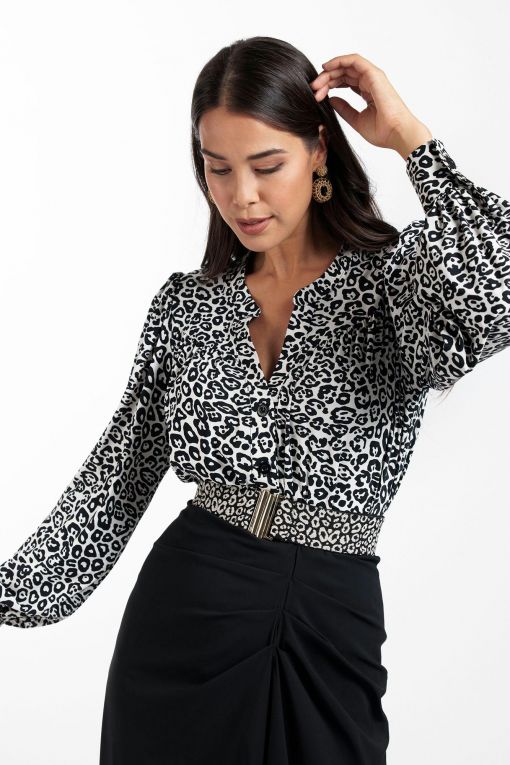 Studio Anneloes Pep Leopard Small Blouse 08053