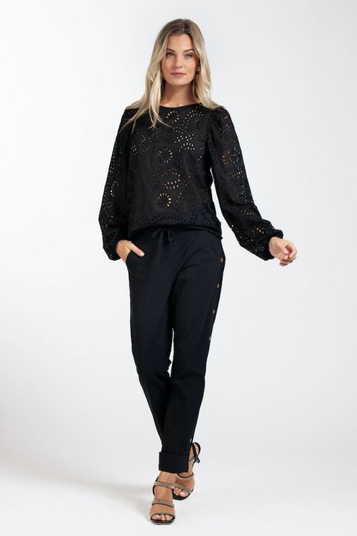 Studio Anneloes Anne Gold Trousers 08022