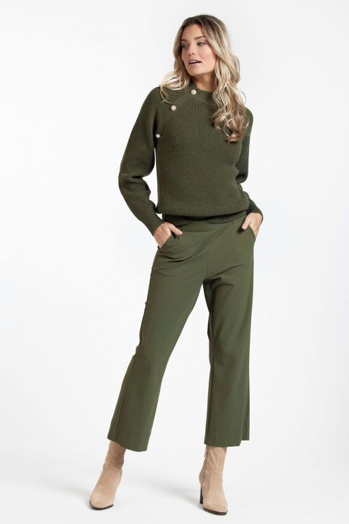 Studio Anneloes Blossom Bonded Trousers 08163
