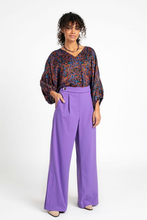 Studio Anneloes Rianna Button Trousers 08234