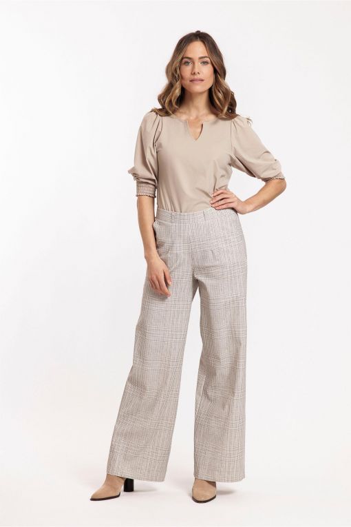 Studio Anneloes Sola Check Trousers 08999